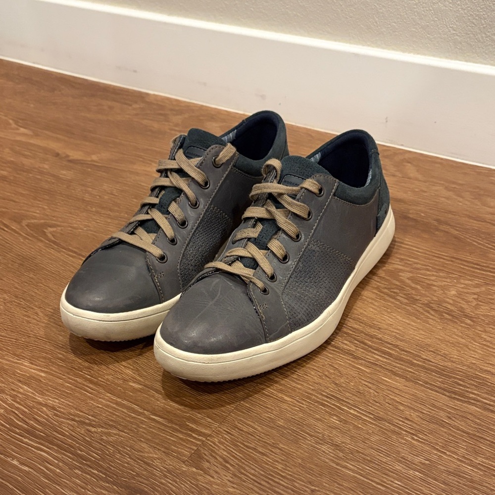 Rockport Gray Blue Casual Sneakers